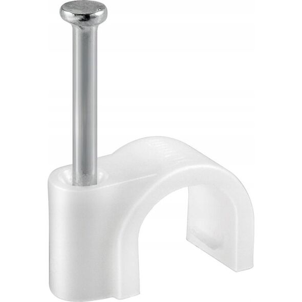 Organizer Goobay Obejma kablowa, biały - Wysokość 17.7 mm