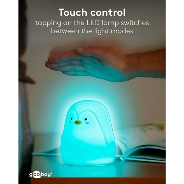Goobay Lampka nocna LED "Pingwin"
