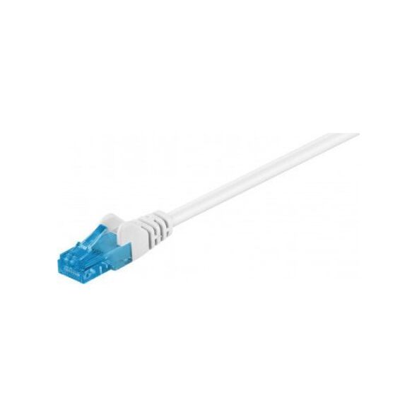 Goobay CAT 6AKabel łączący, U/UTP, biały - Długość kabla 0.25 m