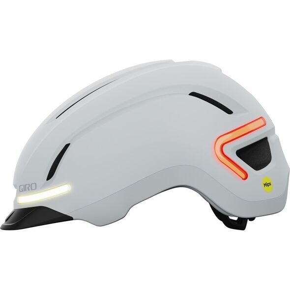 Giro Kask miejski GIRO ETHOS MIPS INTEGRATED LED Rozmiar kasku: M(55-59 cm), Wybierz kolor: Matte Black