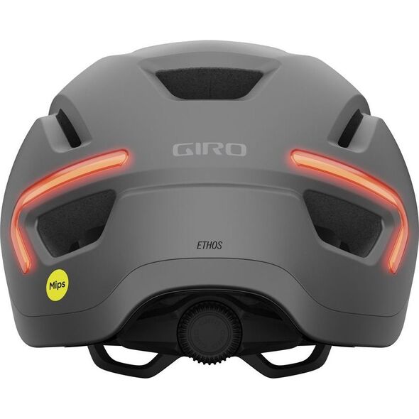 Giro Kask miejski GIRO ETHOS MIPS INTEGRATED LED Rozmiar kasku: M(55-59 cm), Wybierz kolor: Matte Black