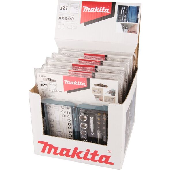 Makita Makita B-54081 Ratchet + Bit Set