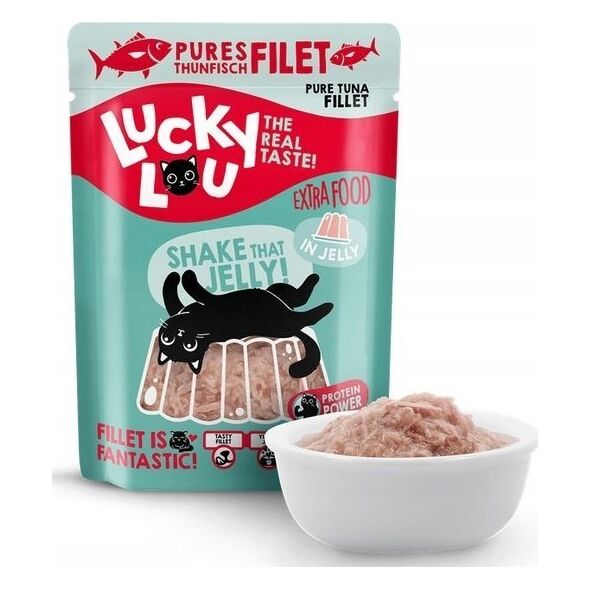 Lucky Lou Lucky Lou Extrafood Tuńczyk w galaretce saszetka 70g