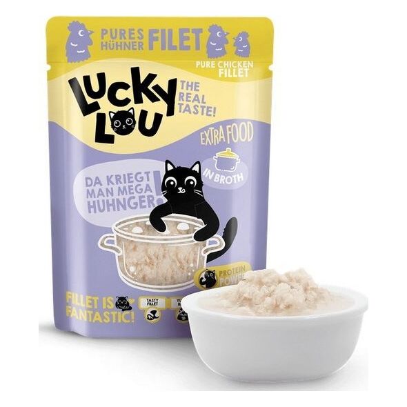 Lucky Lou Lucky Lou Extrafood Kurczak w bulionie saszetka 70g