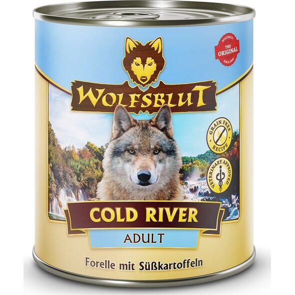 Wolfsblut Wolfsblut Dog Cold River puszka 800g