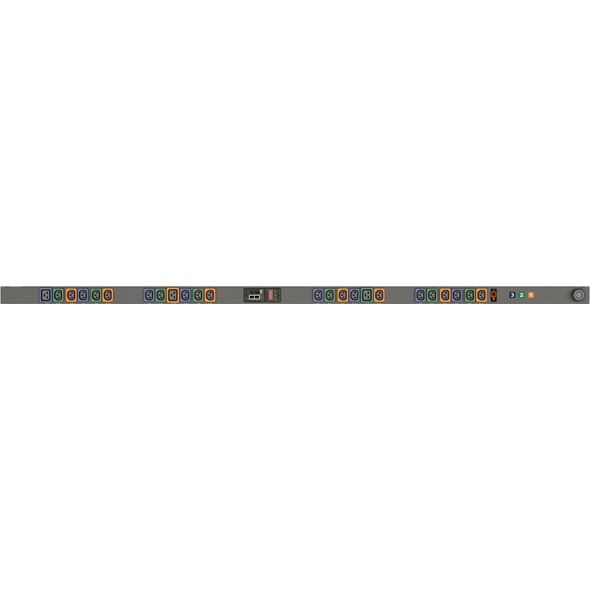 Listwa zasilająca Vertiv Vertiv Geist GU30001L rozdzielacz zasilania PDU 24 x gniazdo sieciowe 0U Czarny