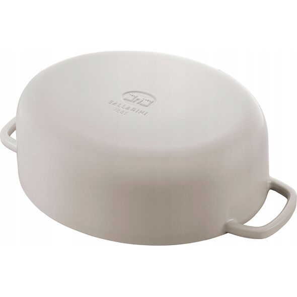 Ballarini Garnek żeliwny owalny Ballarini Bellamonte - Kość słoniowa, 6.5 ltr