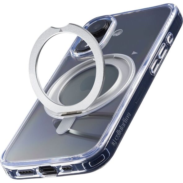 Cellular Line Cellularline SPIN MAG MagSafe Case iPhone 16 Clear