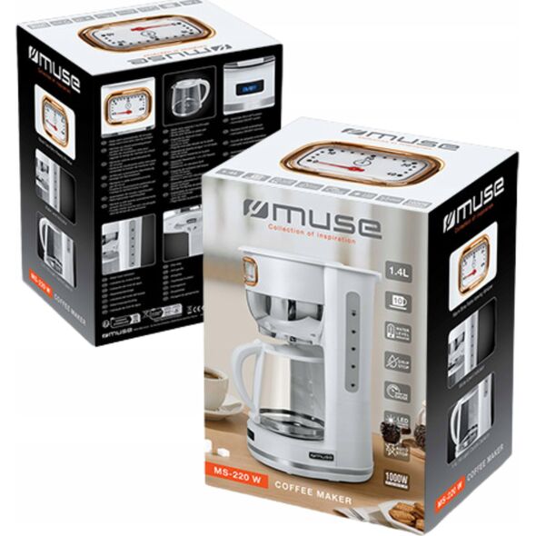 Ekspres przelewowy Muse EKSPRES PRZELEWOWY MUSE MS-220W 1000W