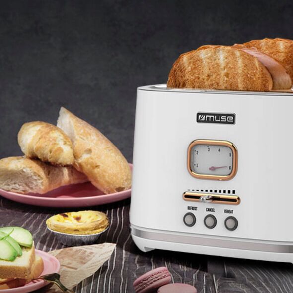 Toster Muse TOSTER MUSE MS-130W 1000W 2 SLOTY