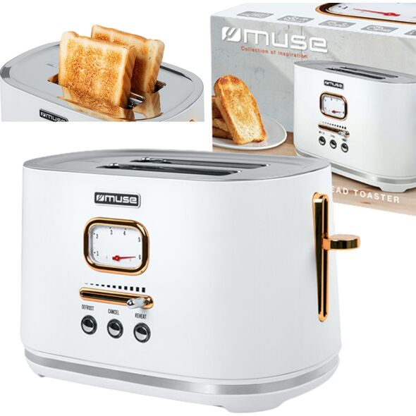 Toster Muse TOSTER MUSE MS-130W 1000W 2 SLOTY