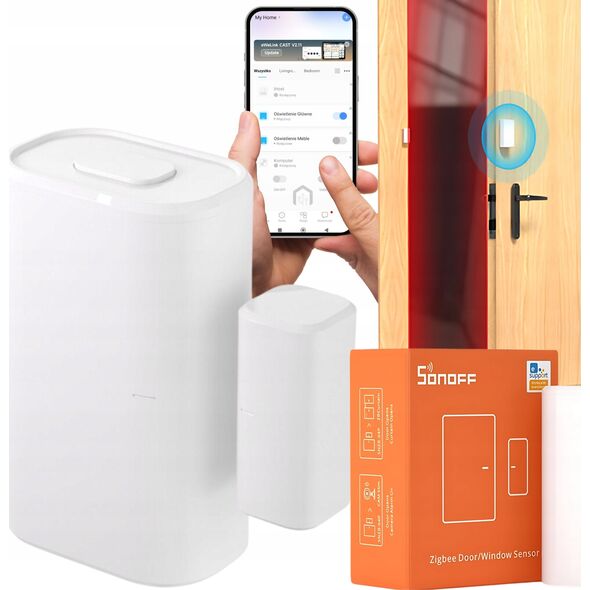 Sonoff Czujnik otwarcia drzwi i okien ZigBee SONOFF SNZB-04P (+bateria)
