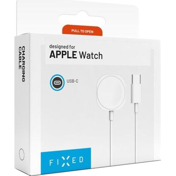 Fixed FIXED USB-C Charging Cable for Apple Watch - kabel ładujący do Apple Watch USB-C 1m biały - Gwarancja bezpieczeństwa. Proste raty. Bezpłatna wysyłka od 170 zł.