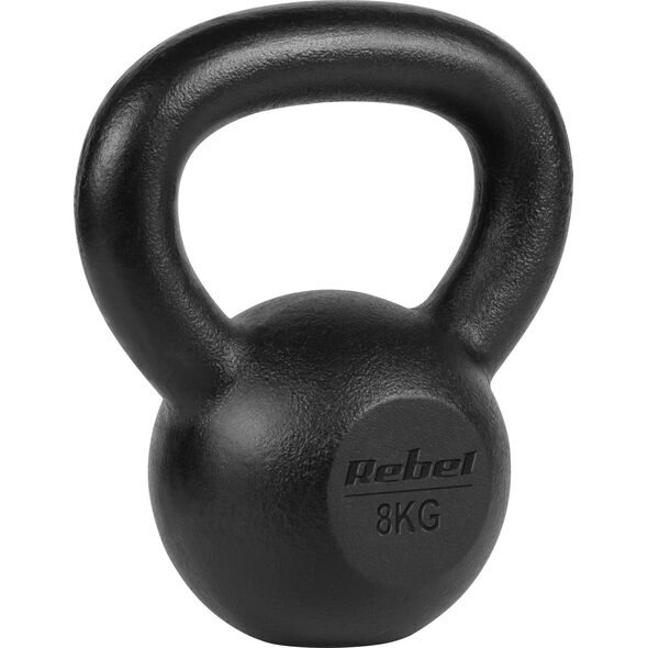 Rebel Kettlebell żeliwny 8kg, REBEL ACTIVE