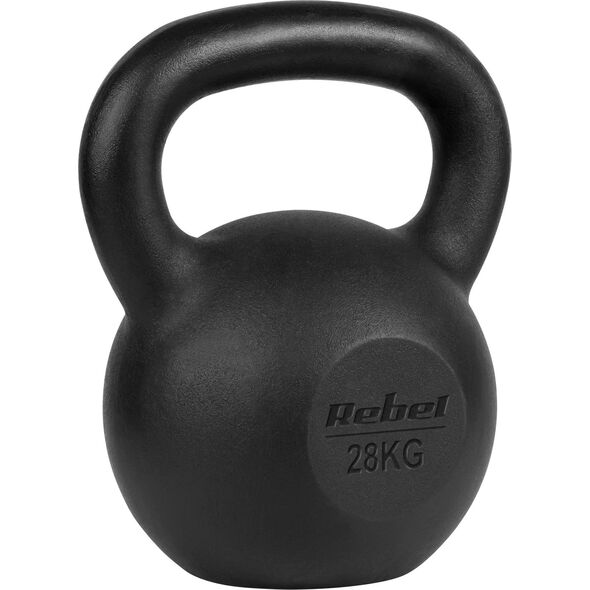 Kettlebell Rebel RBA-2323-28 żeliwny 28 kg