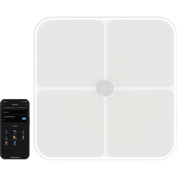 Waga łazienkowa Aeno AENO Smart Body scales BS1S, 15 body metrics, iki 180kg