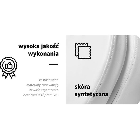 Activeshop Elektryczny fotel kosmetyczny SILLON Luxury 3 silniki biały sterowanie nożne