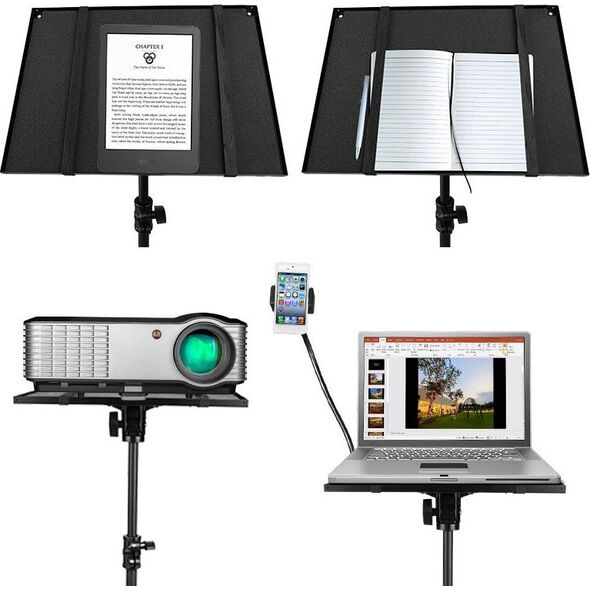 DNA DNA PLS1 statyw pod laptop mikser rzutnik do 10 kg stal uchwyt do smartfona opaski zabezpieczające