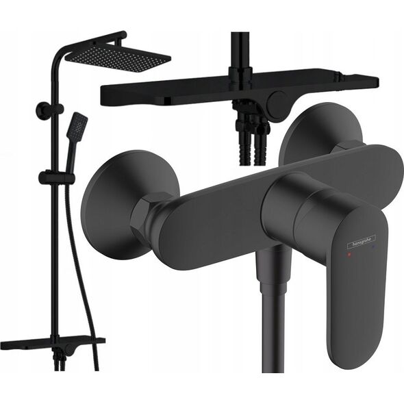 Bateria prysznicowa Hansgrohe Shower faucet Hansgrohe Vernis Blend, 71640670, black matte