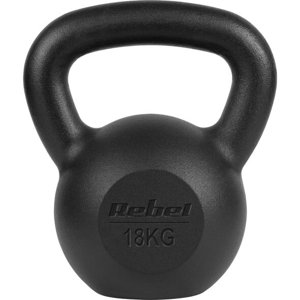Kettlebell Rebel RBA-2323-18 żeliwny 18 kg