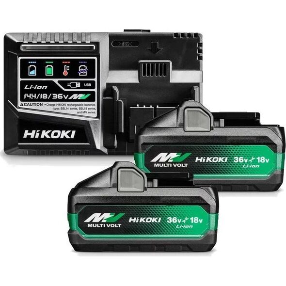 Młotowiertarka Hikoki HIKOKI.36V SDS MAX H3641DAWAZ 6.8J 2x4.0Ah BL MULTIVOLT CASE