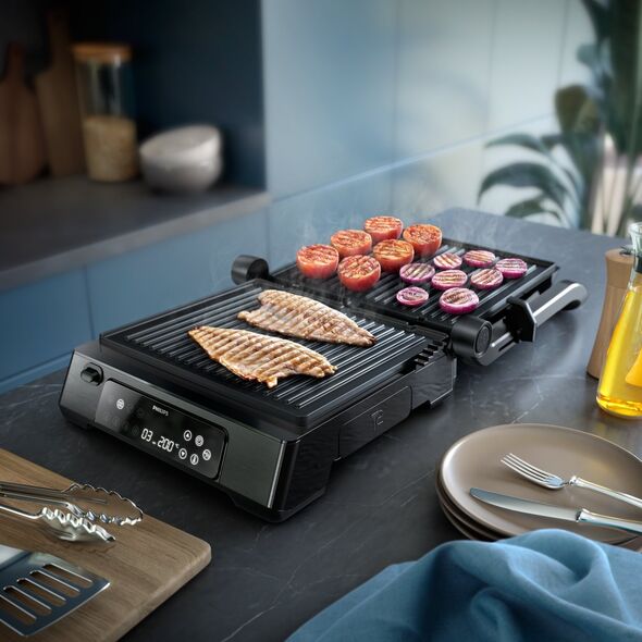 Grill elektryczny Philips Philips 7000 series Contact Grill HD6307/70