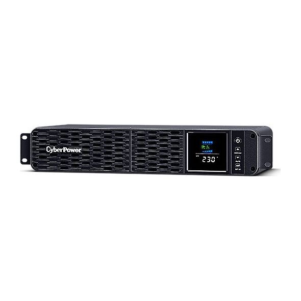 UPS CyberPower CyberPower CP1600EIPFCRM2U zasilacz UPS Technologia line-interactive 1,6 kVA 1000 W 8 x gniazdo sieciowe