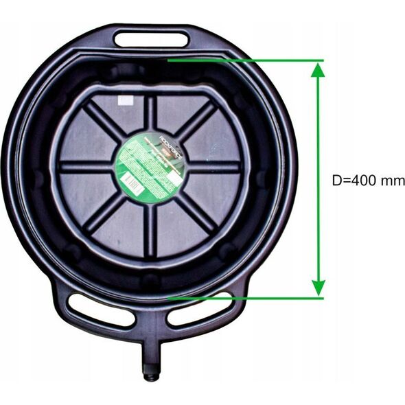 Rockforce Misa do zlewania oleju plastikowa 16l