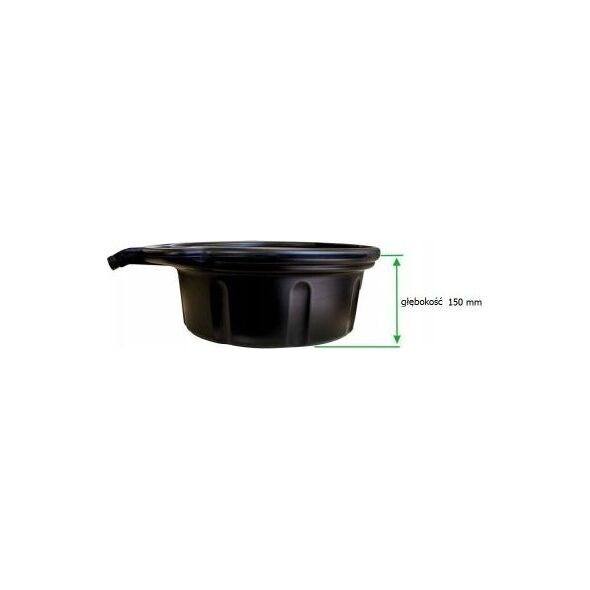 Rockforce Misa do zlewania oleju plastikowa 16l