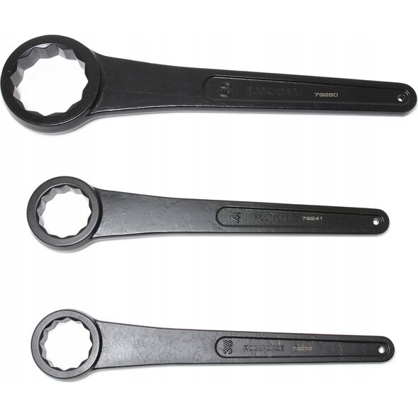 Rockforce KLUCZ OCZKOWY UDAROWY DŁUGIE 100 mm(L-4 00mm)