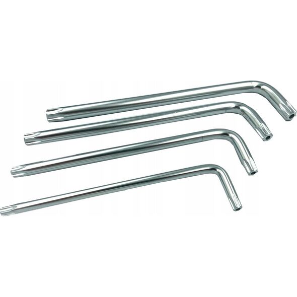 Rockforce Zestaw kluczy TORX typu L, 15 el.