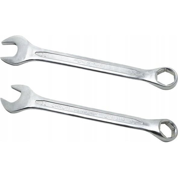 Forsage KLUCZ PŁASKO-OCZKOWY 32 MM Cr-V 6-KĄTNY