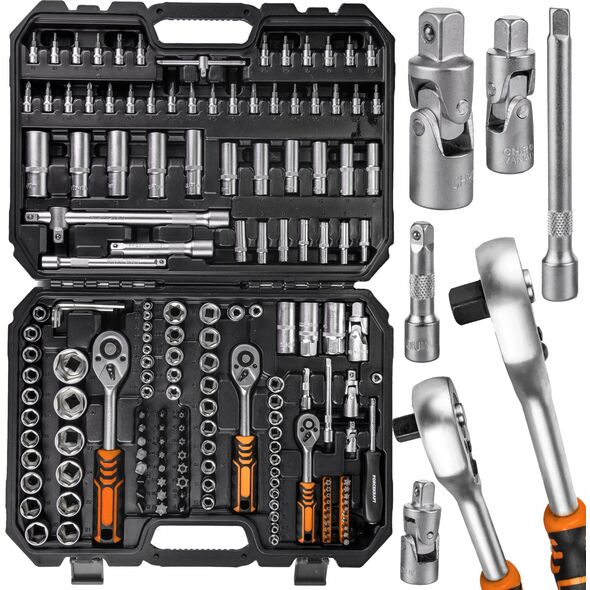 Zestaw narzędzi Partner Zestaw narzędzi 172el. 1/4", 3/8", 1/2"