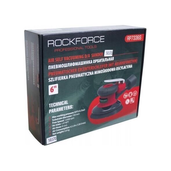 Szlifierka Rockforce Szlifierka pneumatyczna mimośrodowa oscylacyjna