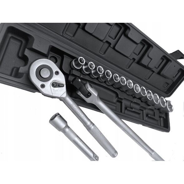 Forsage ZESTAW NASADEK GRZECHOTKA 1/2" NASADKI 17el PREMIUM