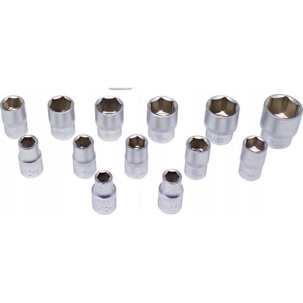 Forsage ZESTAW NASADEK GRZECHOTKA 1/2" NASADKI 17el PREMIUM