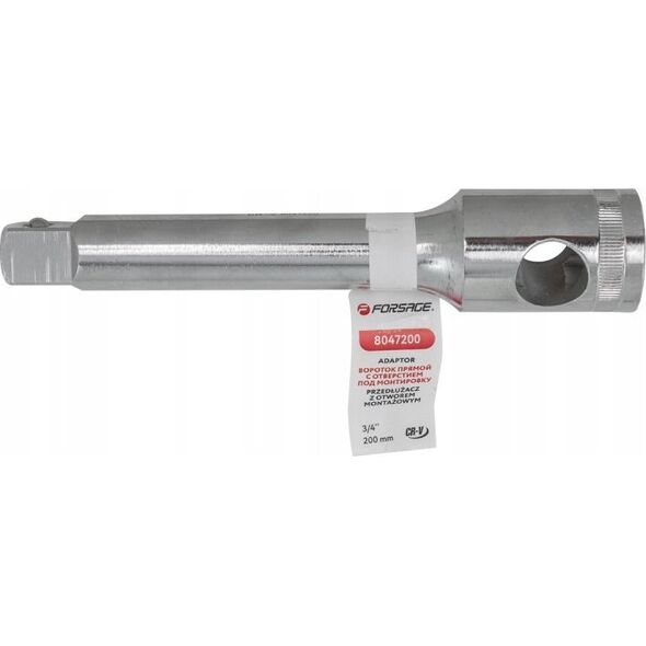 Forsage Pokrętło z otworem montażowym 200mm, 3/4"