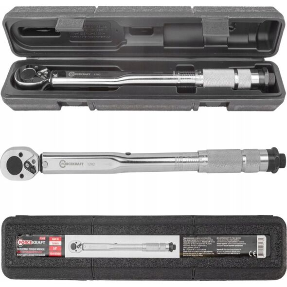 Forcekraft Klucz dynamometryczny 19-110Nm, 3/8"