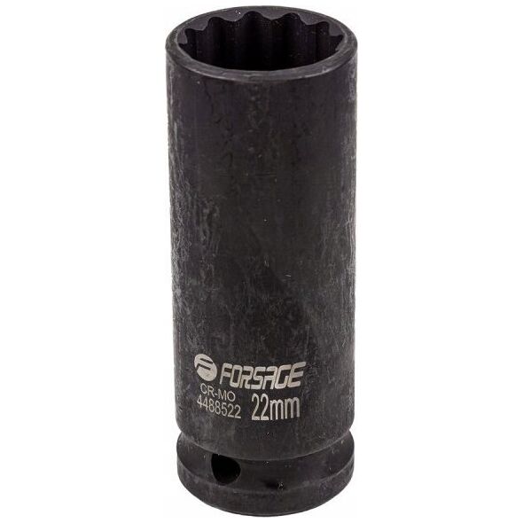 Forsage Nasadka udarowa głęboka 1/2" 22mm (12-kątna)
