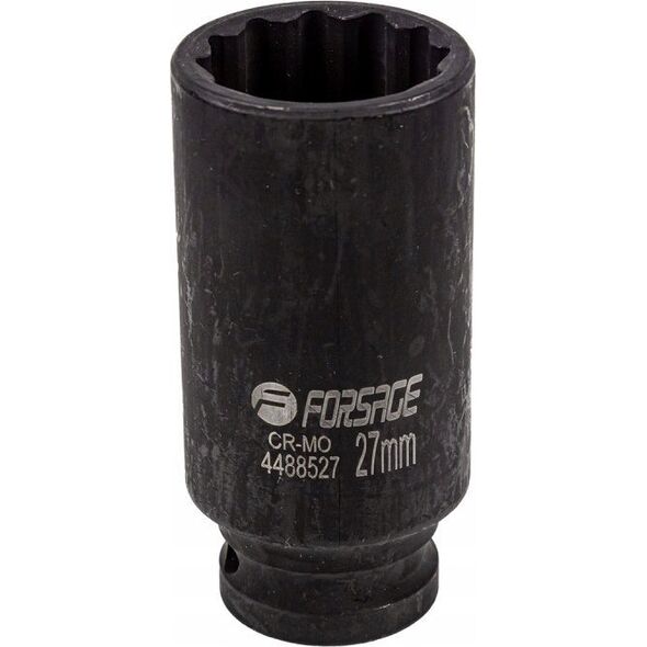 Forsage Nasadka udarowa głęboka 1/2" 27mm (12-kątna)