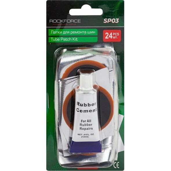 Rockforce Zestaw łatek do opon 24el.