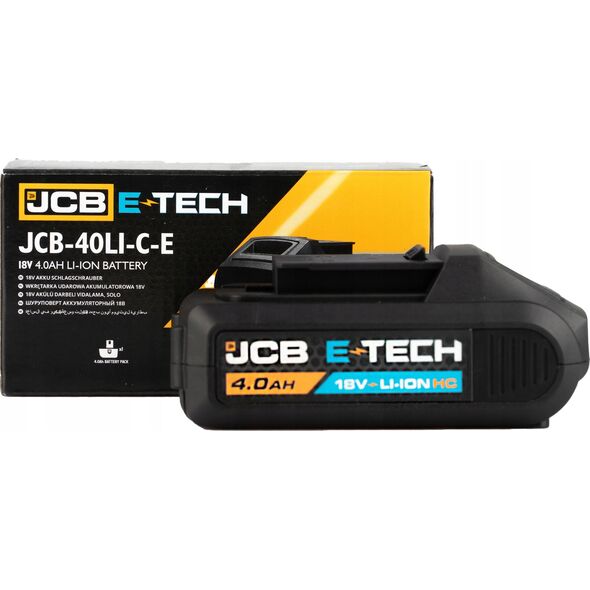 JCB Akumulator litowo-jonowy 18V 4,0Ah (niska)