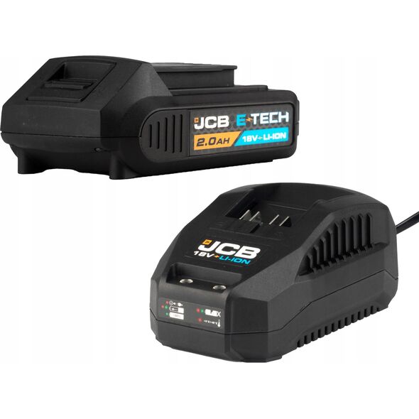 Wiertarka JCB Wiertarka akumulatorowa 18V 45Nm (kpl.: akumulator 2Ah, ładowarka)
