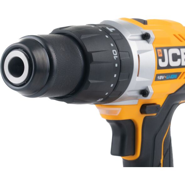 Wiertarko-wkrętarka JCB Wiertarko-wkrętarka akumulatorowa 18V 45Nm (bez akumulatora)