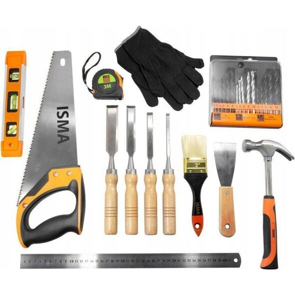 Zestaw narzędzi Isma Zestaw narzędzi 1/2" 1300el. (5-13mm) (6-kątnych)