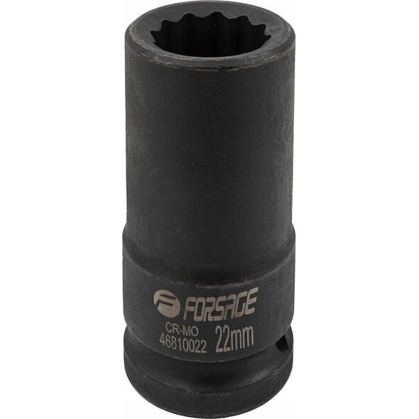 Forsage Nasadka udarowa  głęboka 3/4" 22mm (12-kątna)