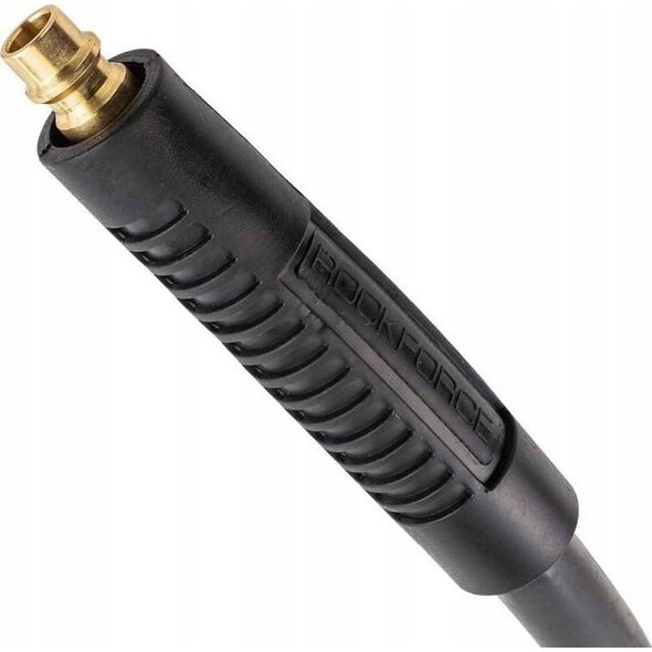 Rockforce Wąż gumowy pneumatyczny zbrojony 6mm x10m z szybkozłączkami
