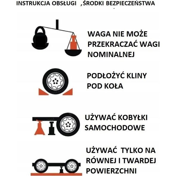 Forsage Podnośnik hydrauliczny słupkowy 50t (h min 280mm, h max 450mm)