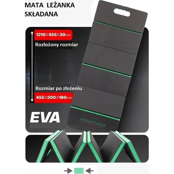 Rockforce Składana mata warsztatowa 1210x455x30mm
