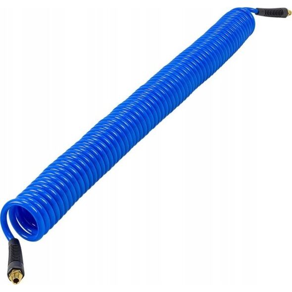Forsage Wąż spiralny PU 8mm x 12mm x 7.5m okuty 1/4"